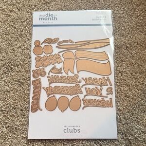 Spellbinders Birthday Wishes Die Set